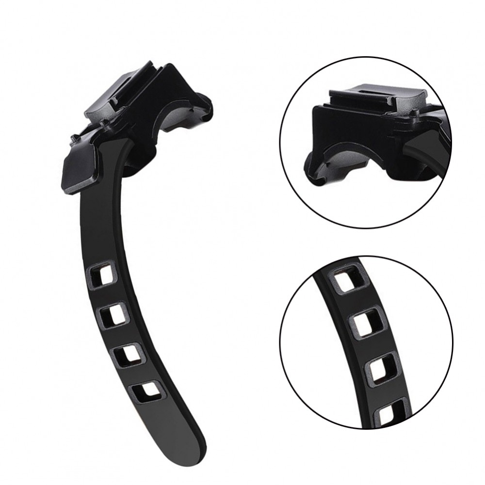 {WELV}Bracket Bicycle Light Light Clip Refreshing ABS Accessories Adaptor Bike