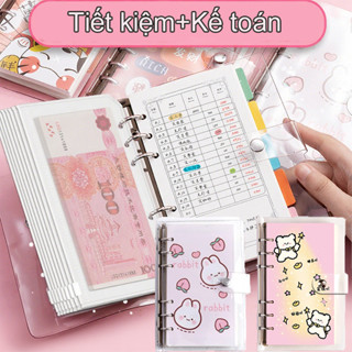 Sổ tiết kiệm đựng tiền 100 phong bì,100 Phong Bì Tiết Kiệm Tiền,sổ thử thách tiết kiệm, thể tái sử dụng