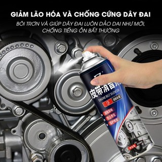 Chai Xịt Bôi Trơn Và Bảo Dưỡng Dây Curoa, Gioăng Cao Su, Giảm Tiếng Ồn Động Cơ. Chai 360ml Bảo Dưỡng Dây Curoa