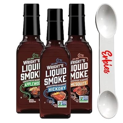 Hương khói hiệu Wright's Liquid Smoked ( Applewood / Mesquite / Hickory) hương vị BBQ Mỹ ngay trong 