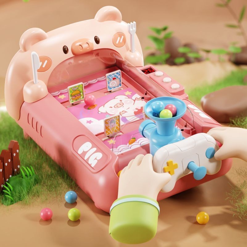 Máy bắn bi cho trẻ em, máy trò chơi bắn bi, đồ chơi giáo dục, trò chơi bắn bi cho cha mẹ và con cái,