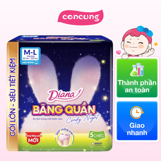  Băng vệ sinh quần Diana Sensi M L  5 miếng  