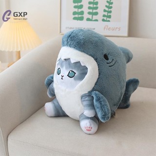  GXP Kawaii Cá Mập Mèo Sang Trọng Mềm Mại Sang Trọng Thú Nhồi Bông Cá Mập Mèo & Cá Mập Sang Trọng Búp Bê Dễ Thương Peluche Trẻ Em Quà Tặng Sinh Nhật Nhà Decro BHB 