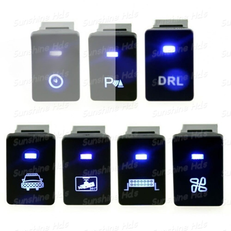 Công tắc đẩy cho đèn cản trước Hilux 2015-UP cho Toyota 4Runner 2010-UP