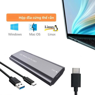  Box ổ cứng M2 NVMe M2 SATA NGFF cao cấp,Tốc độ 10Gbps  