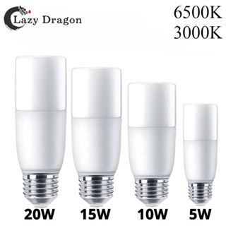 Bóng Đèn LED E27 5W 10W 15W 20W 220V 6500K 3000K Hiệu Ứng Ánh Sáng Bóng Đèn Trắng Lampu Chiếu Sáng Nhà Tiết Kiệm Năng Lượng 90%