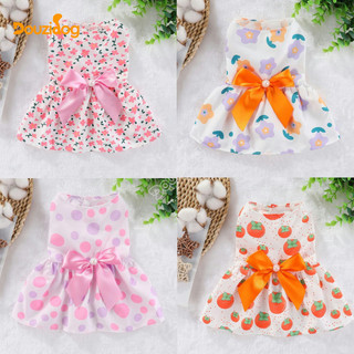 Teddy Pomeranian Bichon Thú Cưng Chó Mùa Xuân Mùa Hè Quần Áo Mỏng Mèo Thoáng Mát Hoạt Hình Dễ Thương