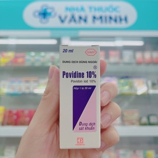 Povidine 10% Sát Trùng Vết Thương Chai 20ml