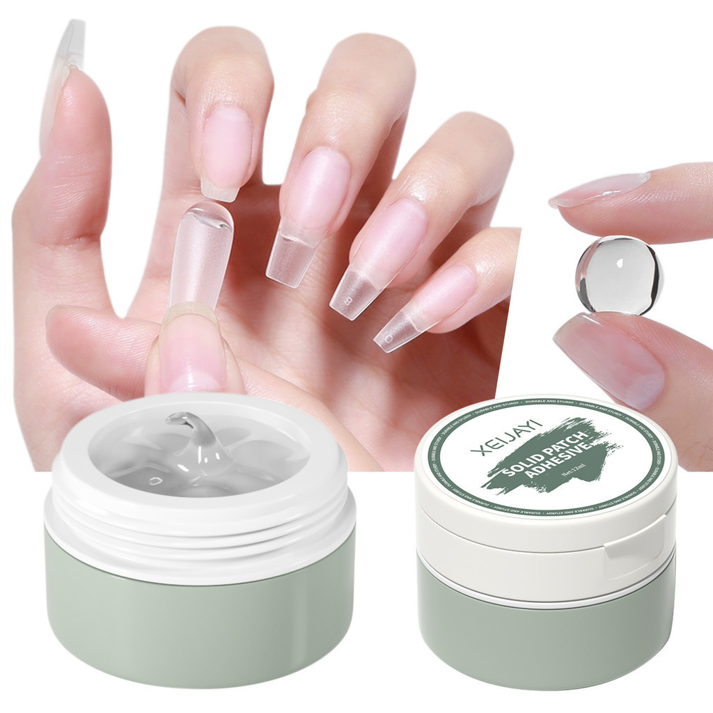 Gel keo dán móng tay rắn siêu mạnh, keo dính cho móng tay Điêu khắc 3D
