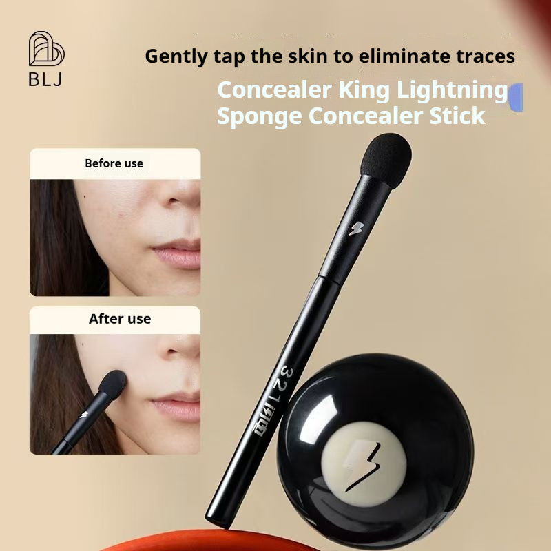 Bàn chải che khuyết điểm bằng bọt biển Blj Mark Kem che khuyết điểm đầu tròn Blj ❈ ❈ ❈ ❈ ❈ ❈ ❈ ❈ ❈ ❈