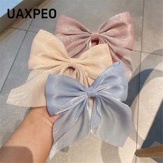 Kẹp tóc nơ bằng satin xinh xắn thời trang