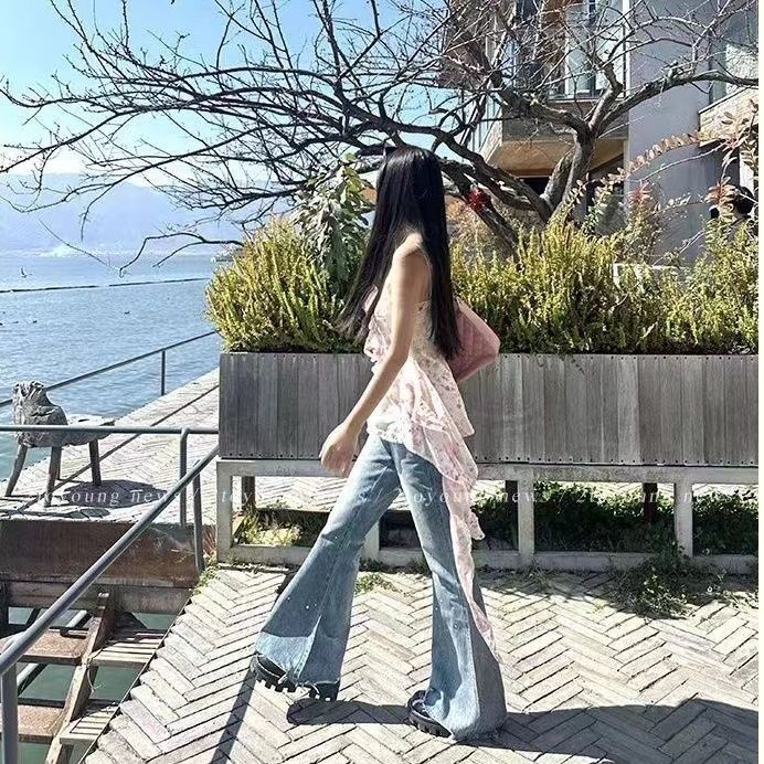 RICH-THEY Áo Yếm Nữ Áo Crop Top Cúp Eo Thời Trang Và Gợi Cảm Mới Cho Mùa Hè | BigBuy360 - bigbuy360.vn