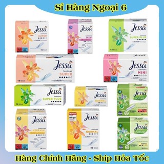 Băng vệ sinh Tampon Jessa hộp đủ size - Hàng Nội Địa Đức