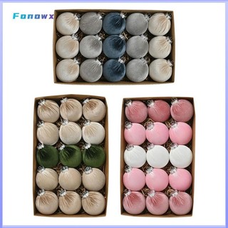 Set 15 Trái Châu Trang Trí Giáng Sinh