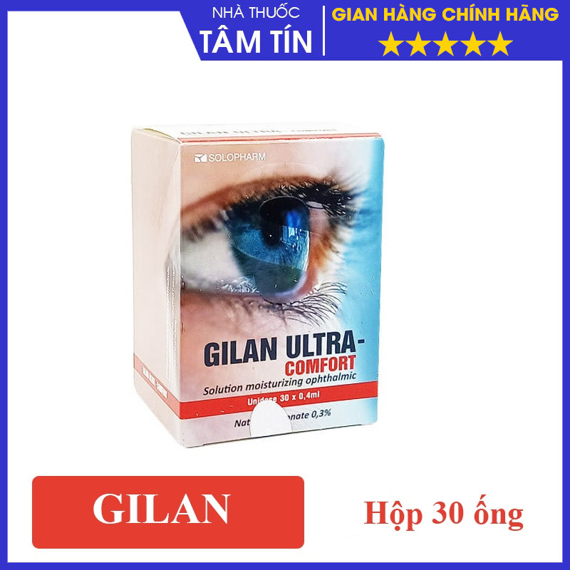 Gilan Comfort thường và Ultra làm ẩm nhãn khoa