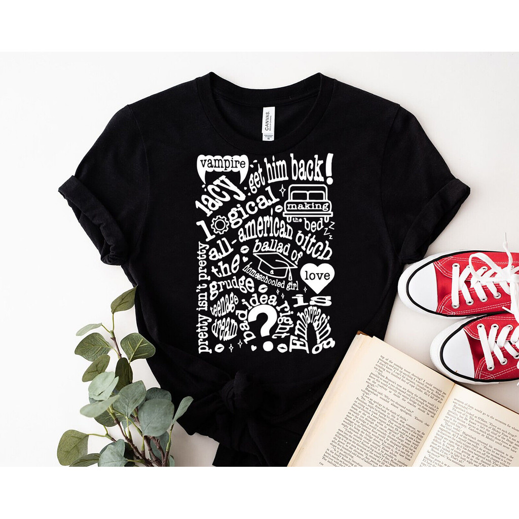 2024 bánh quế cho bạn bè Rodrigo Guts Tour Ma cà rồng, ý tưởng tồi phải, Áo thun Olivia Trình điều k