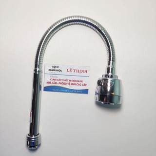 Cần mềm thay thế vòi rửa bát quả tròn 2 chế độ (cần 18mm, ốc 27mm)