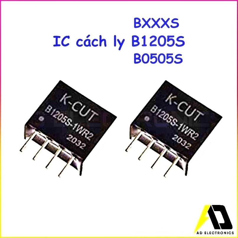 Module cách ly nguồn B1205S - 1W B0505S - MORNSUN/ K-CUT/PHINK/JGORYT chống nhiễu nguồn mạch bluetoo