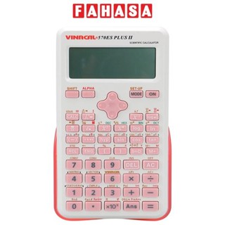 Máy Tính Vinacal 570ES Plus II - Màu Hồng