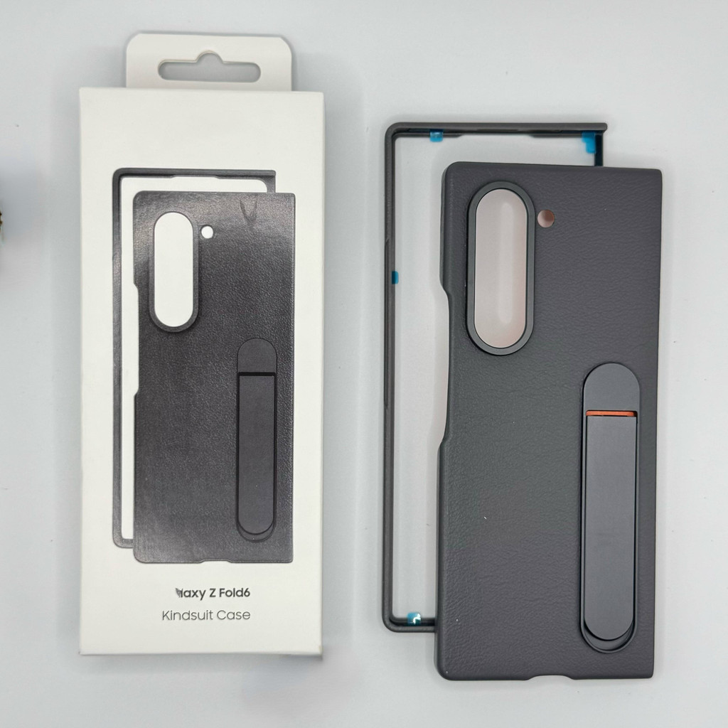 Bao Da Cao Cấp Nhôm Giá Đỡ Ốp Lưng Điện Thoại Samsung Galaxy Z Fold 6 5G Fold6 Chống Sốc Ốp Lưng Bảo