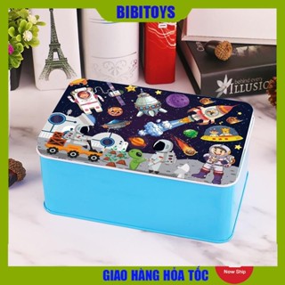 Tranh ghép hình 200 mảnh hộp thiếc, xếp hình 200 miếng,Tranh ghép gỗ, Puzzle cho bé