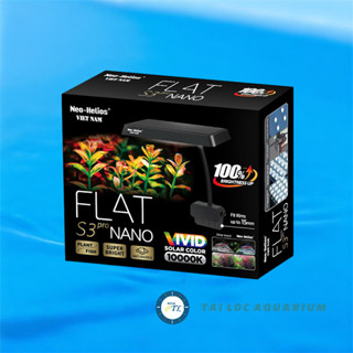 Đèn bể cá - đèn thủy sinh: Flat Nano S3 Pro - Neo Helios 13w - Nature