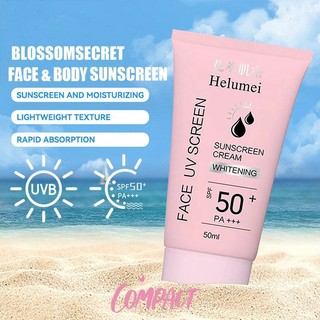 [Mua 1 TẶNG 1] 50ml Kem chống nắng dưỡng ẩm lâu dài Bảo vệ nhẹ nhàng Làm mới Dầu chống nắng Comtrol Công thức chống dính UV Sun SPF50 +
