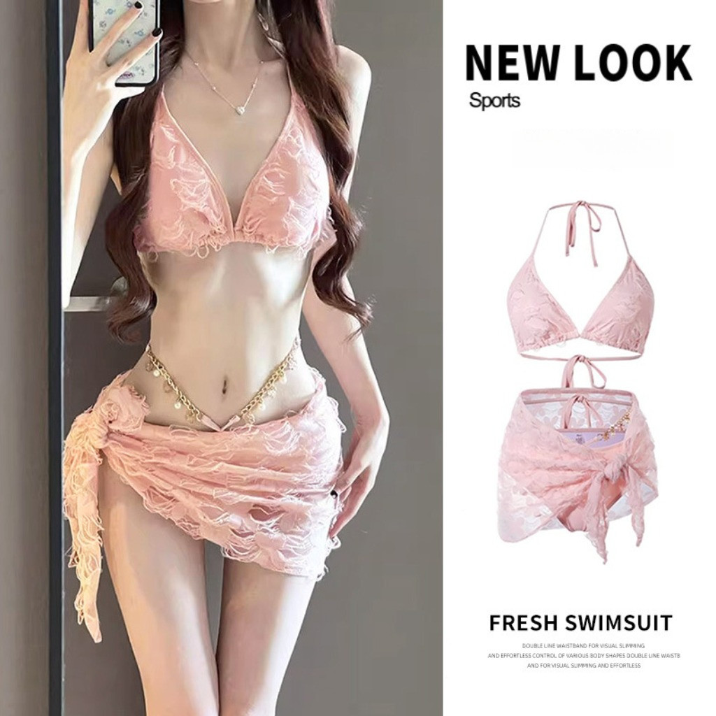 RICH-THEY Bikini Ba Mảnh Họa Tiết Hoa Gợi Cảm Hoàn Toàn Mới Cho Bãi Biển Mùa Hè Dành Cho Nữ-V458 | BigBuy360 - bigbuy360.vn