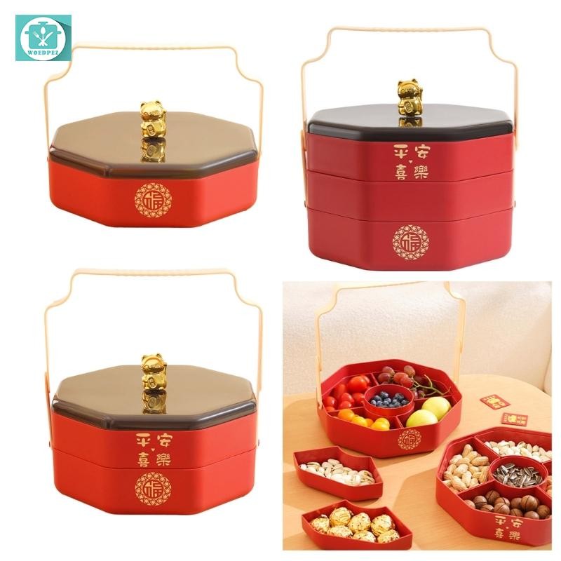 Khay đựng đồ ăn trái cây bền Woedpez Khay đựng đồ ăn trái cây dễ dàng làm sạch