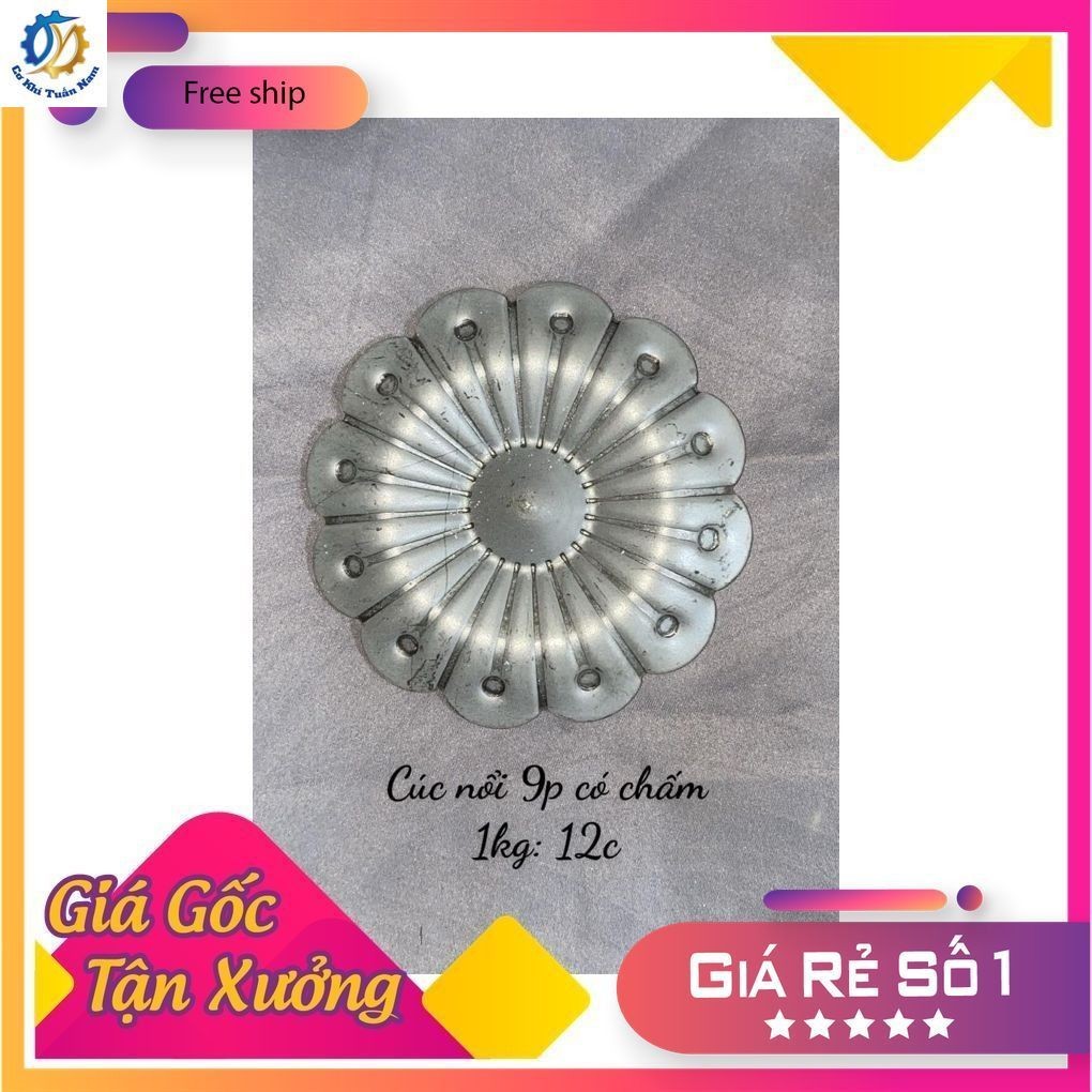 Hoa sắt mỹ thuật - Hoa cúc 9 phân 3 loại - cúc 9 phân có chấm , cúc 9 phân không chấm, cúc 9 phân nh