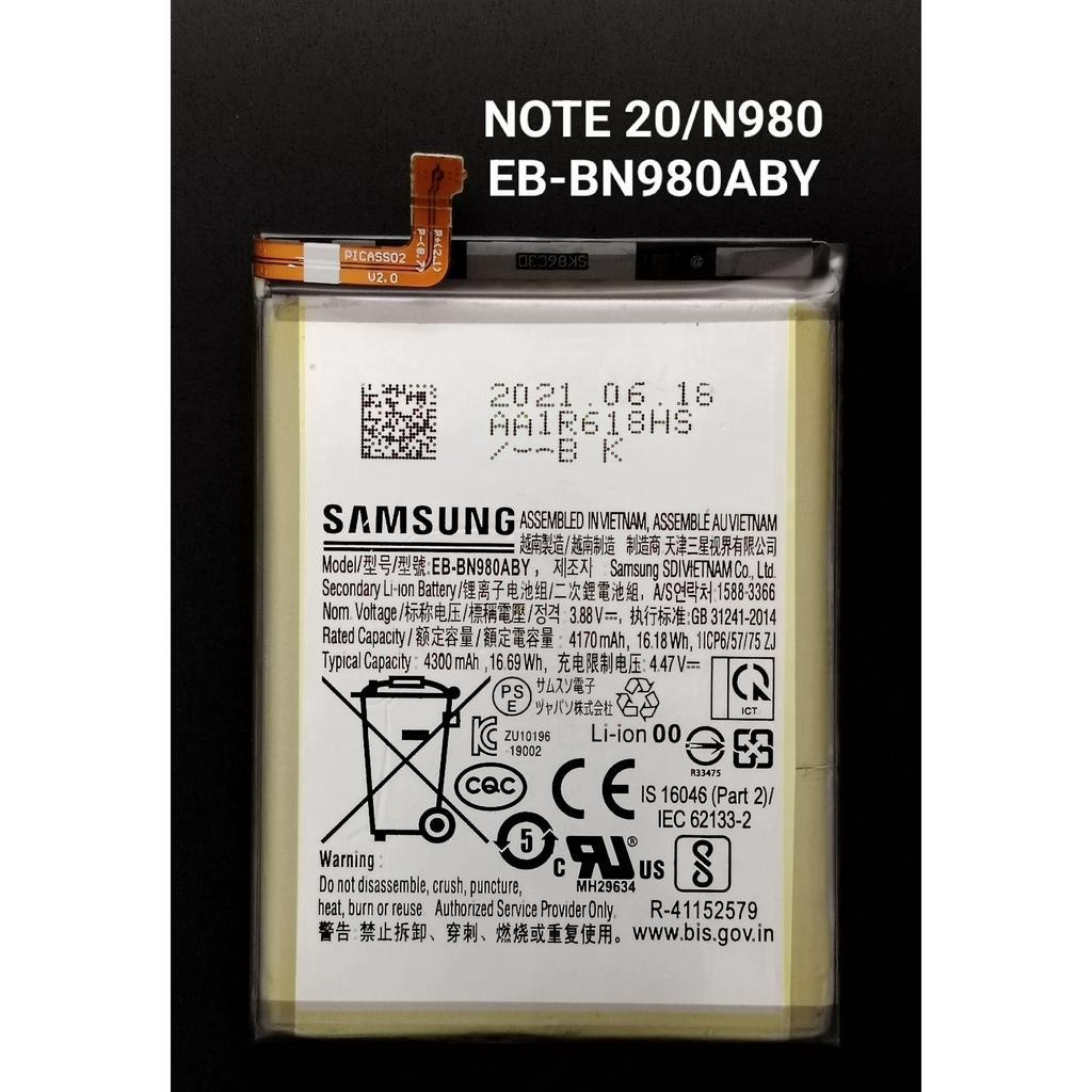 Pin Sam Sung Note 20 / N980 / BN980ABY