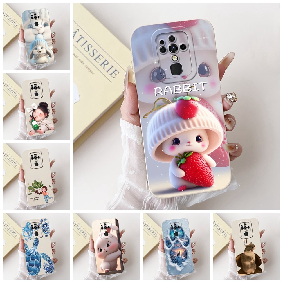 Ốp lưng Tecno Camon 16 CE7 CE7j Tecno Camon 16 Pro Bao hoa thời trang sang trọng Kawaii Girl Vỏ điện