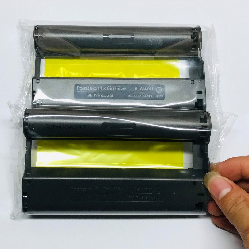 Băng mực KP108in dùng cho máy in Canon Selphy CP1500 CP1300 CP1200 CP1000 CP910 CP900 CP820 .v.v