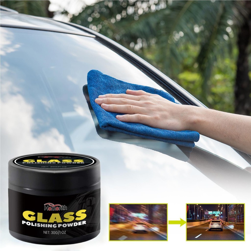 Xe Kính Chống Trầy Xước Cerium Oxide Kính Đánh Bóng Bột Kính Chắn Gió Ba Lan An Toàn Làm Sạch Bột Bố
