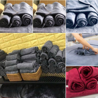  Khăn Tắm Gội Lau Mặt Microfiber Xuất Khẩu Spa Nail Mỹ – Siêu Mềm Thấm Hút Tốt Không Xù Không Phai 
