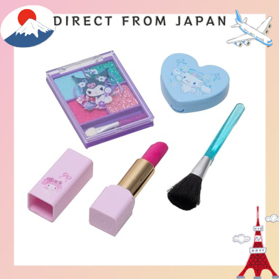 【From Japan】 Onda Sanrio Characters sanrio Toys Makeup Set Girls Makeup Play Makeup Fashionable Chro