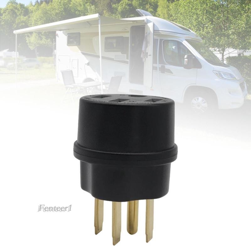 Bộ chuyển đổi nguồn RV 50A, phích cắm thẳng, phích cắm chuyển đổi xe điện