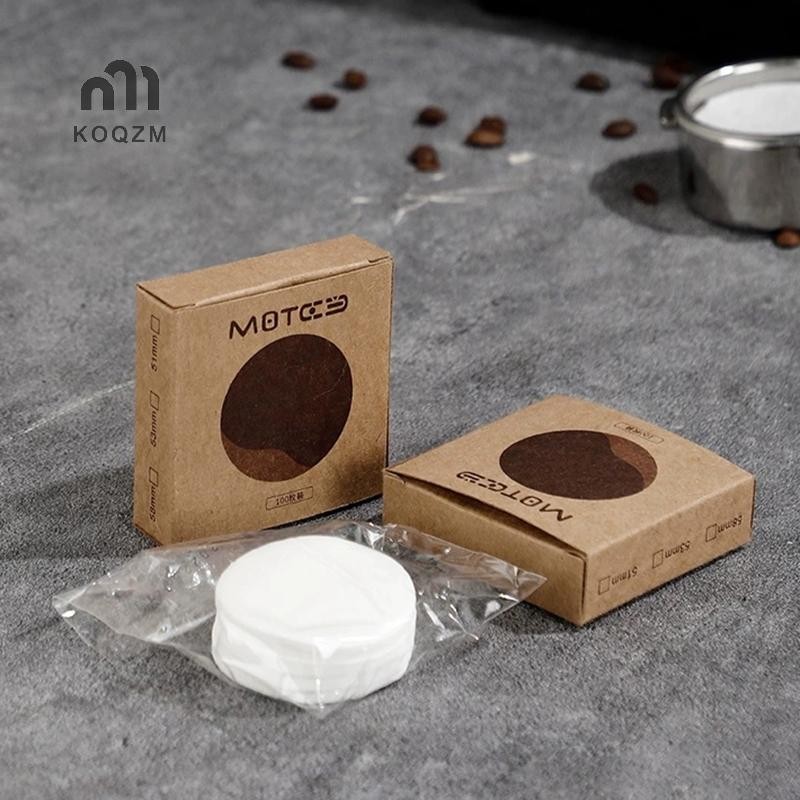 [KOQZM] Giấy lọc cà phê 51mm 53mm 58mm Giấy lọc nước thứ cấp dùng một lần Espresso Portafilter Phụ k