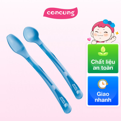 Muỗng ăn cho bé KUKU KU5439 cho bé - Xanh