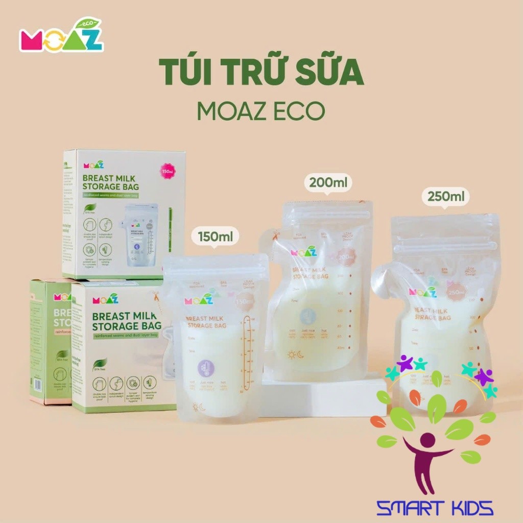 TÚI TRỮ SỮA MOAZ ECO sản phẩm mới của moaz bebe