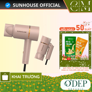  Máy sấy tóc Sunhouse SHD2313 Chính hãng 2 chế độ đầu sấy mỏ vịt gấp gọn cho khách sạn - CHEAP CSA 
