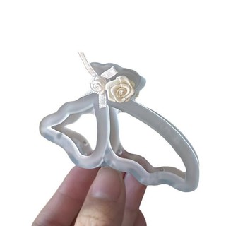 Kẹp tóc nữ bướm Acrylic kẹp tóc hoa cá mập