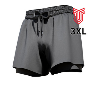 Quần bơi nam Thiết bị Boxer hai lớp