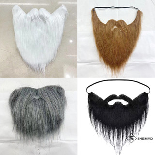 Shgmyd > 1 Lễ Hội Vui Nhộn Đồ Dùng Giáng Sinh Prom Đạo Cụ Unisex Lạ Mắt Râu Giả Trang Phục Halloween Đảng Mặt Tóc ria mép Tóc Giả Mới