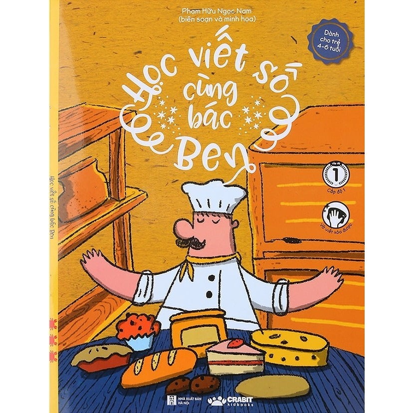 Sách - Học Viết Số Cùng Bác Ben