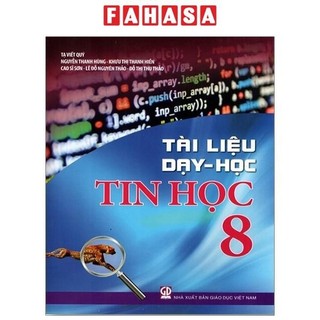Sách tài liệu dạy - học tin học 8