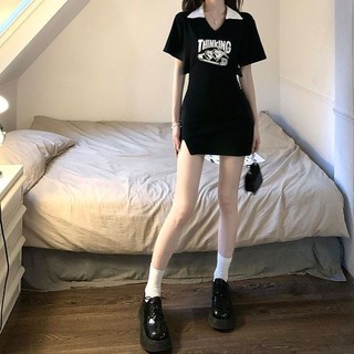 Áo len đen thời trang nữ mùa hè