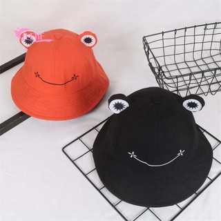 DFGF Tai Bèo Chất Liệu Cotton Thêu Hình Chú Ếch Xinh Xắn