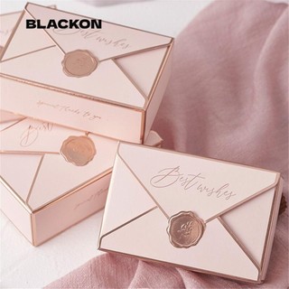 BLACKON 5 Hộp Đựng Kẹo Có Thể Gấp Gọn Làm Thủ Công Đơn Giản Nhiều Màu Sắc Sáng Tạo