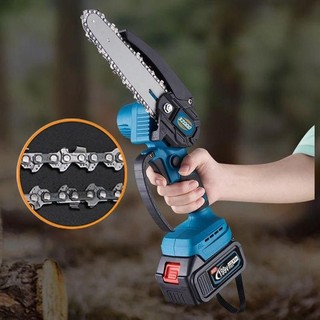  Máy Cưa Xích Cầm Tay Dùng Pin Siêu Khỏe Tiện Dụng Máy Lõi Đồng Hàng Xịn 